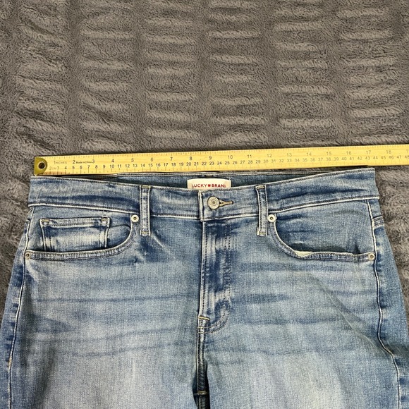 Lucky Brand Sweet Mid Rise Bootcut Jeans Blue Medium Wash Womens 12/31A 34x29 - Picture 6 of 11